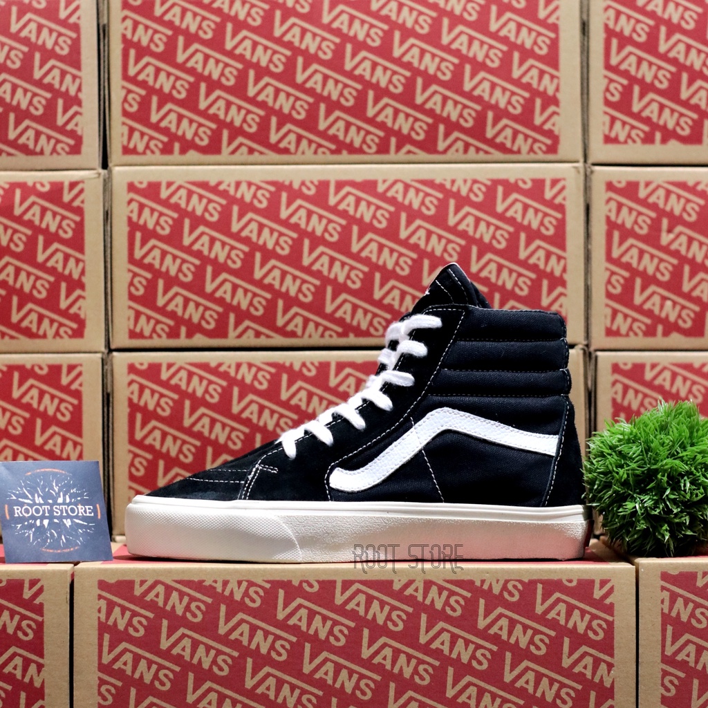 VANS SK8 HI BLACK WHITE / VANS SK8 HIGH CLASSIC