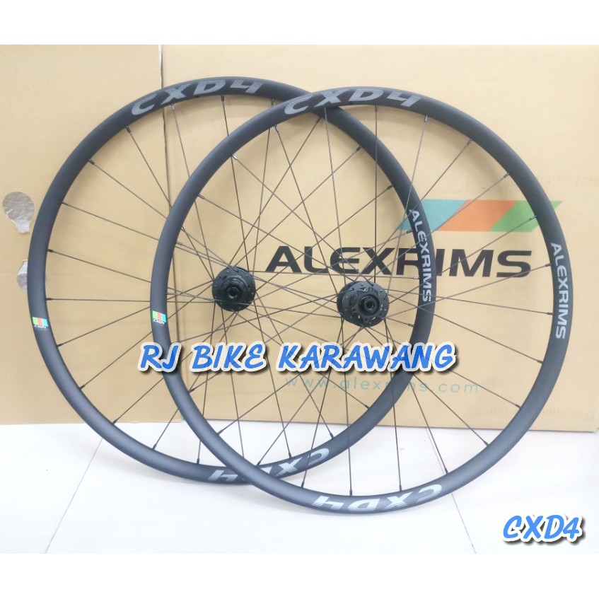 Wheelset Alexrims CXD4 Roadbike Disc Brake TA 12x142 XD Drive