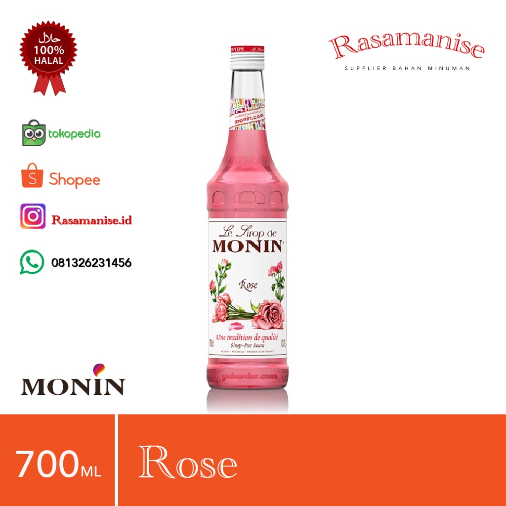 

Monin Rose Syrup