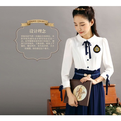 Setelan Seragam Sekolah Gaya Inggris Gaya Korea Rok Wisuda Wanita Musim Panas Gaya Korea Seragam Sis