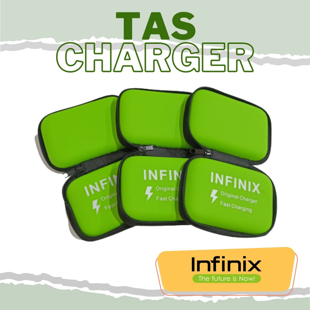 CHARGER PLUS BAG BRANDED TYPE INFINIX ( BINTANG ACC )