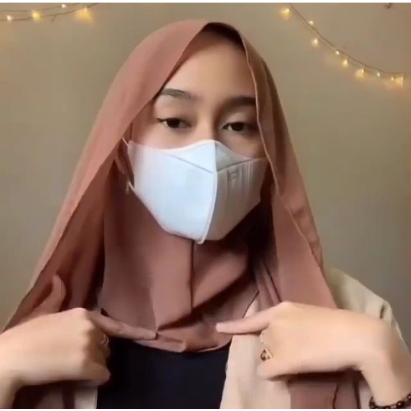 Pashmina Instan New Normal | Hijab Instan | Pashmina Masker Friendly