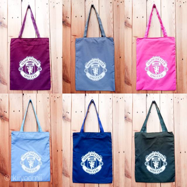 ( PART 14 TOTEBAG DRILL) TAS TOTE Club Bola / Football Club / Warna Bahan Halus Premium || Kiiyoomii