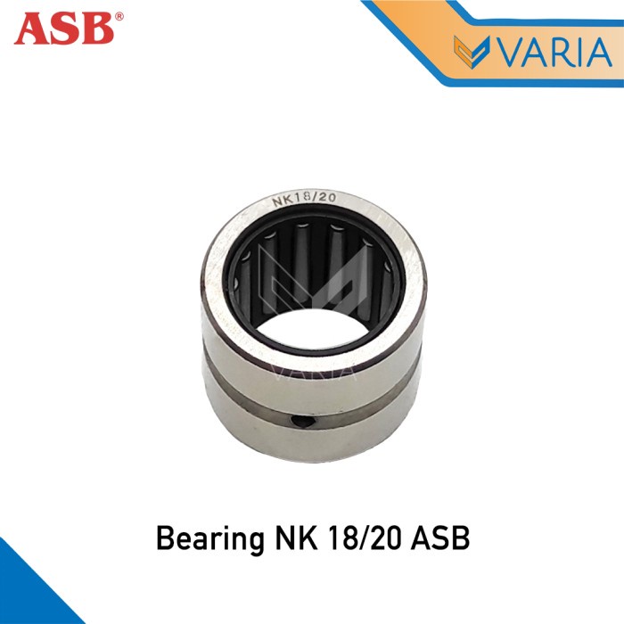 Bearing Laher Needle Roller Bambu NK 18 / 20 NK 1820 ASB 18 x 26 x 20