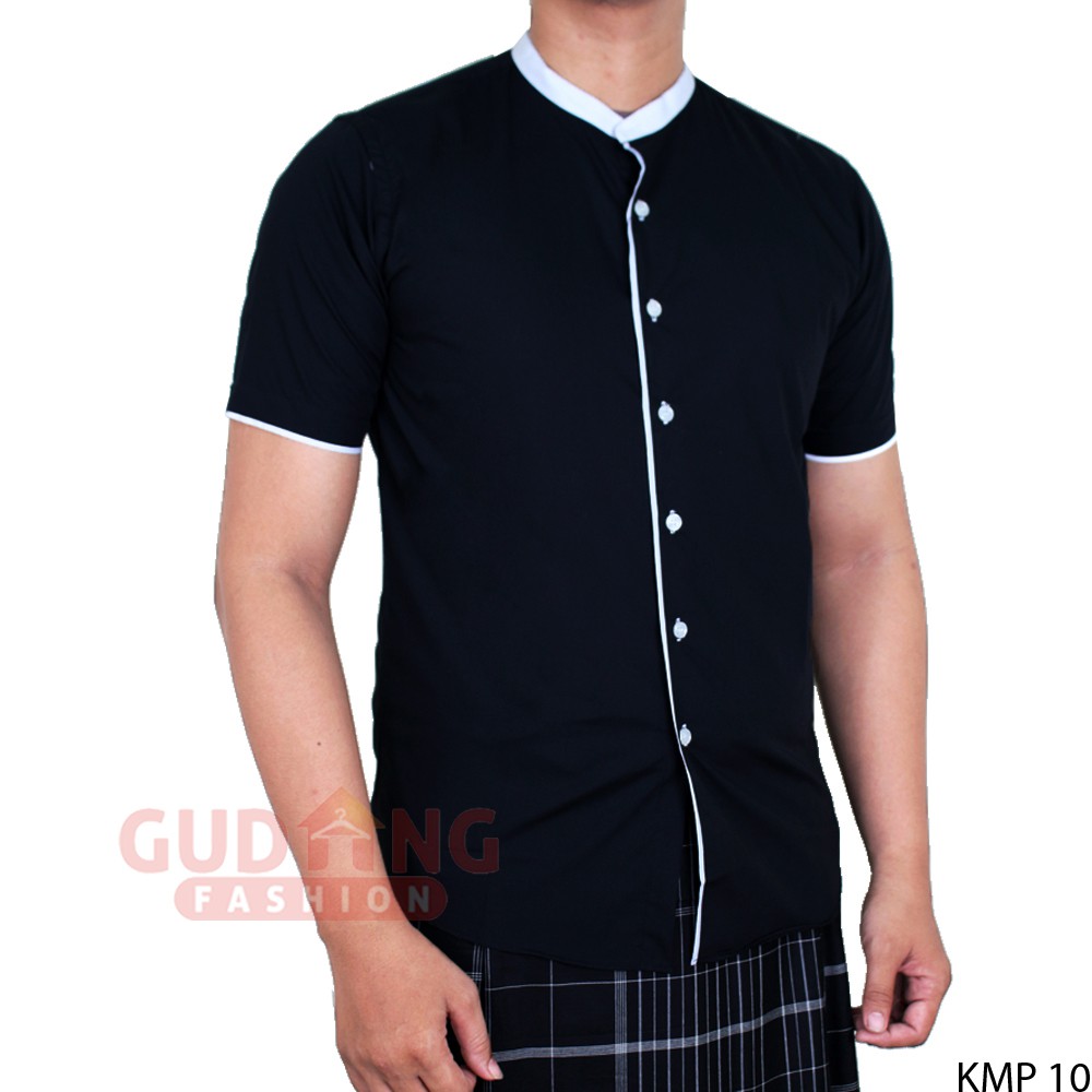 Kemeja Koko Formal Slim Fit Kerah Shanghai (COMB)