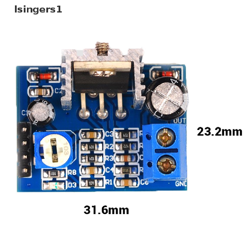 (lsingers1) Tda2030a Modul Power Amplifier Audio 6-12V 1x18w