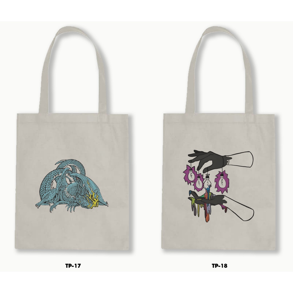 TOTE BAG BLACU - TWENTY ONE PILOTS 01