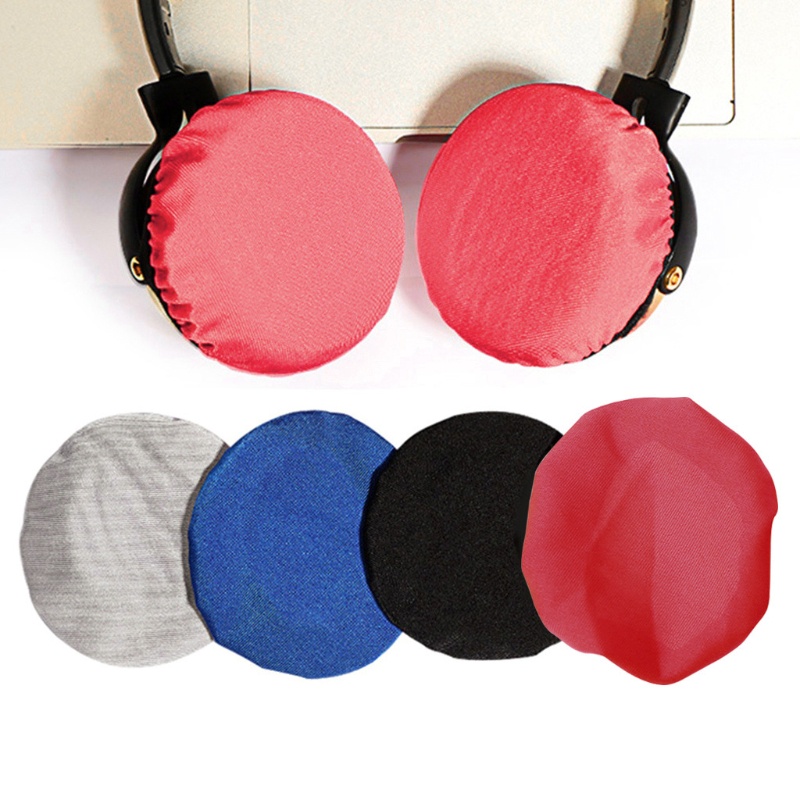 Cre Elastis Dapat Dicuci Earcup Protector Headphone Penutup Tahan Debu Untuk Headphone On-Ear