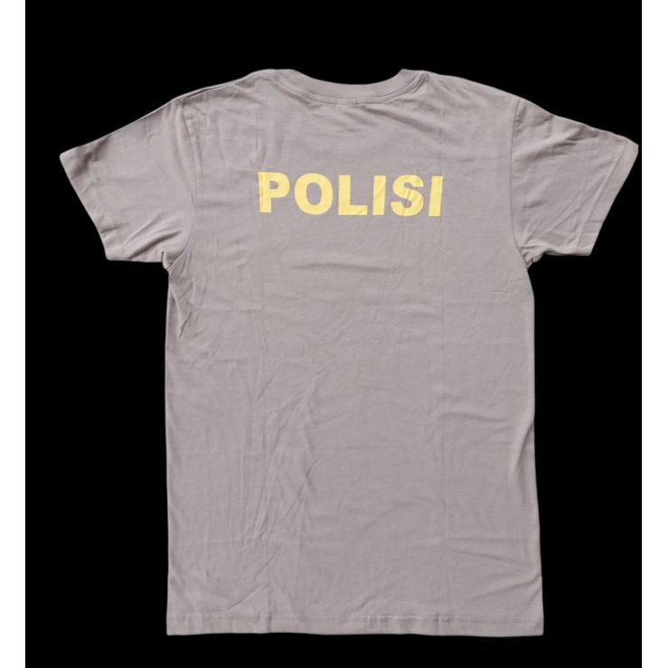 Kaos polisi polri jatah katun dan drifit