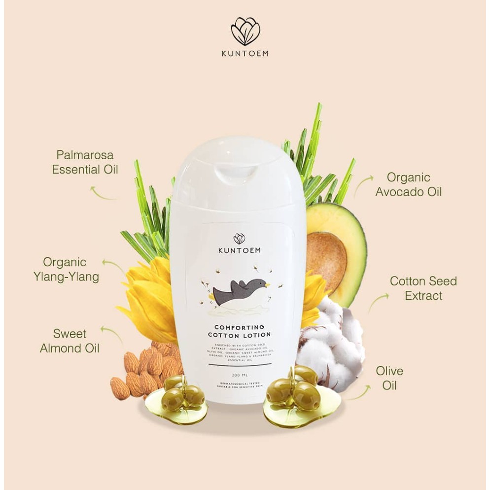 Kuntoem - Comforting Cotton Lotion 200ml