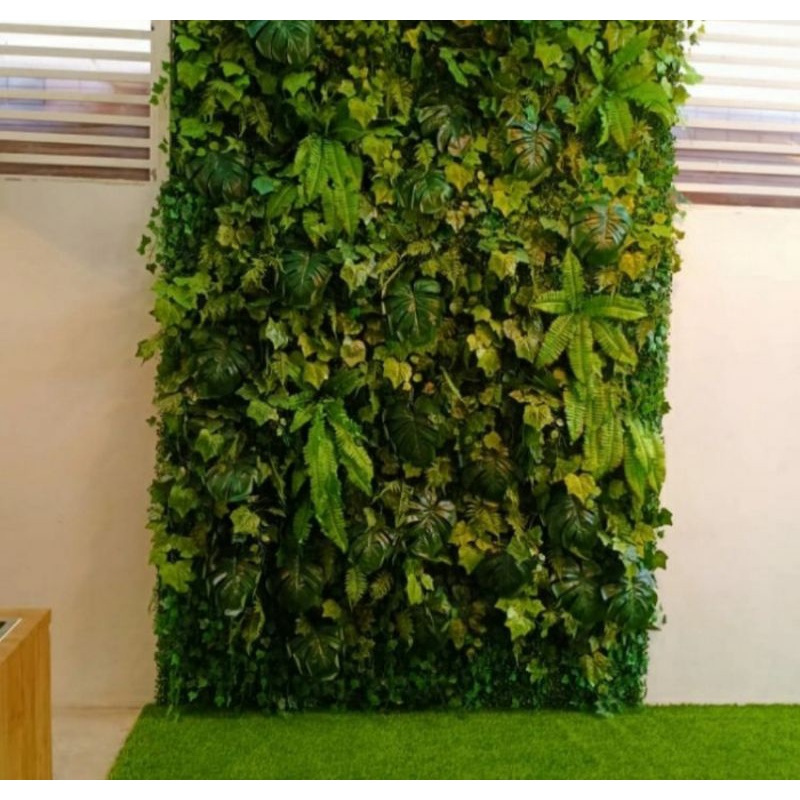 Taman vertikal sintetis-vertikal garden