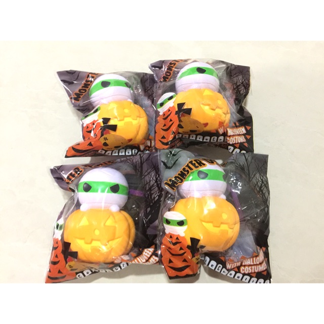 Mummy monster doll Halloween squishy