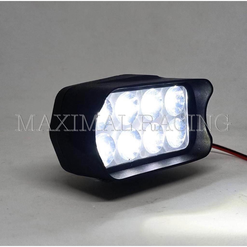 Lampu Tembak Motor Mobil 8Mata 8Led 8Watt