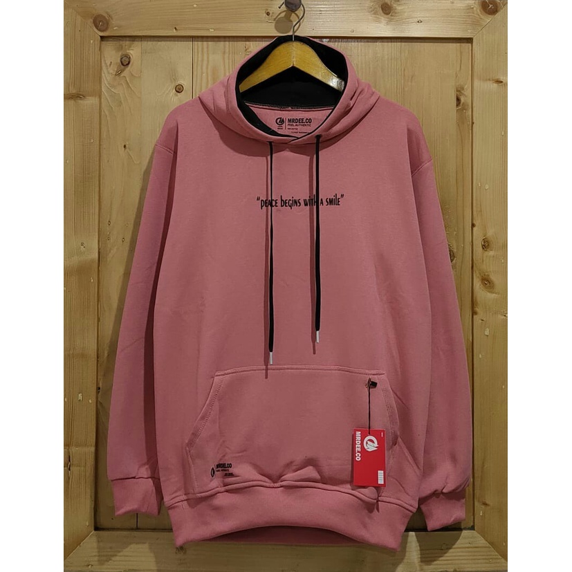 Sweater Hoodie Pria Original Distro Bandung Switer Cowok Cewek Terbaru Mr Dee Jumper Hoodie Pria Wanita Simple SIZE M L XL XXL JUMBO