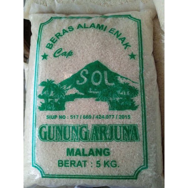 

Beras Gunung Arjuna 5 kg