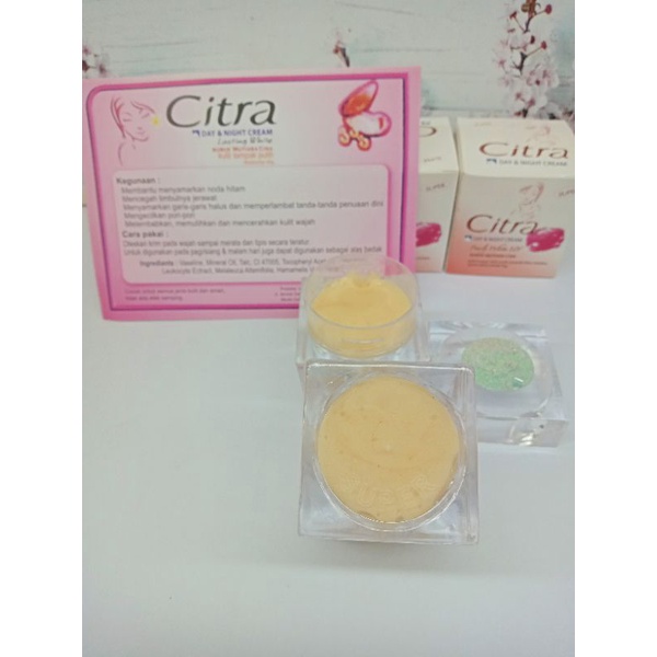 CREAM CITRA SUPER // CITRA SUPER 2IN1 SIANG DAN MALAM ( SATUAN )