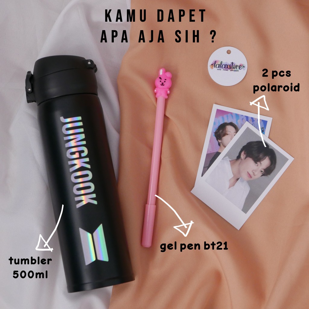 [CUSTOM] TERMOS / BOTOL MINUM KPOP / TUMBLER KPOP  / TUMBLR KPOP