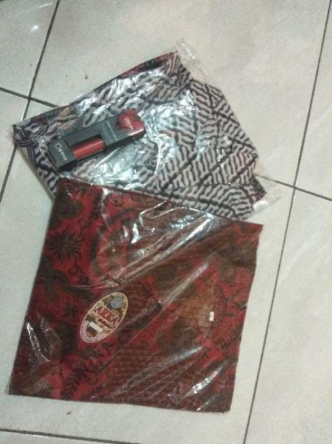 Size M L Xl Xxl  Bswart Batik Hrb026 Kenongo Hem Pendek Padi Pekalongan M L Xl Batik Pria Murah