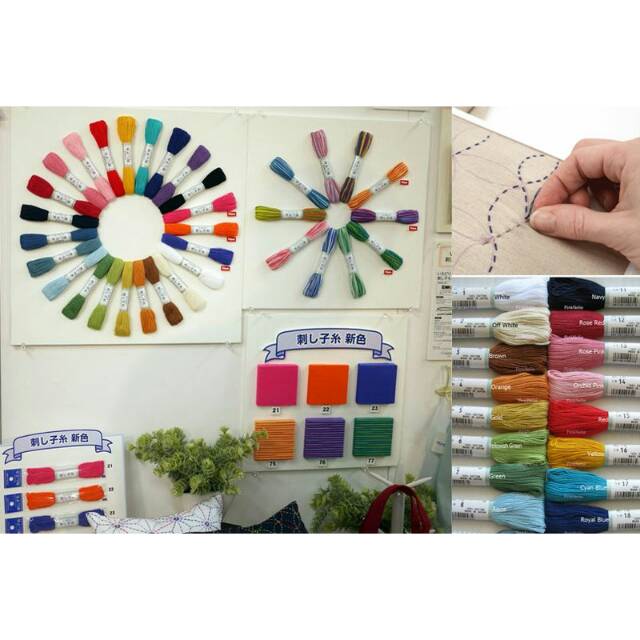 ID 17136 Olympus Sashiko Thread / benang Sashiko