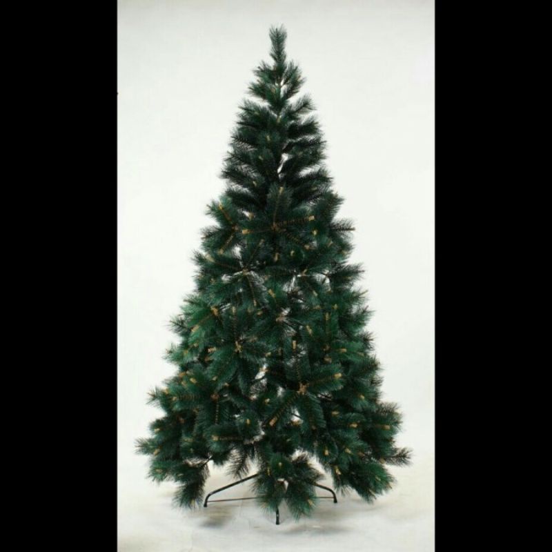 Pohon Natal JD1688 Ukuran 240cm Christmas Snow White Pine Tree