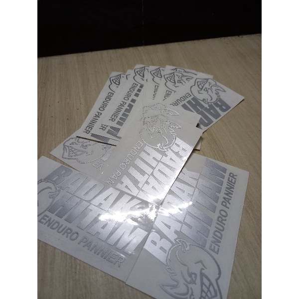 Sticker Cutting - Badak Hitam Adventure - Original Badak Hitam