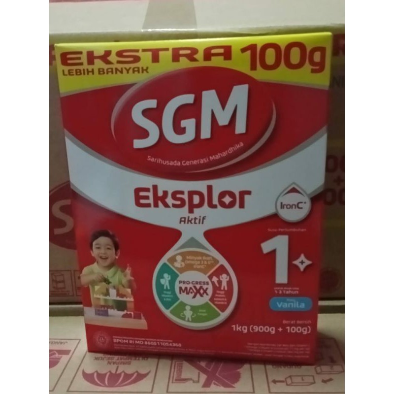 

SGM Eksplor 1+ Vanila 900 gr + 100 gr