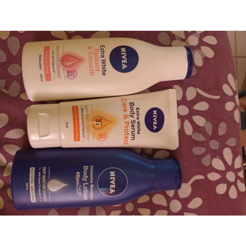 nivea hand body