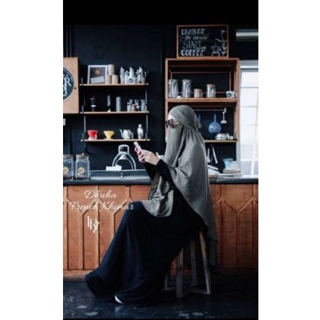 Dhuha French Khimar by TRZ