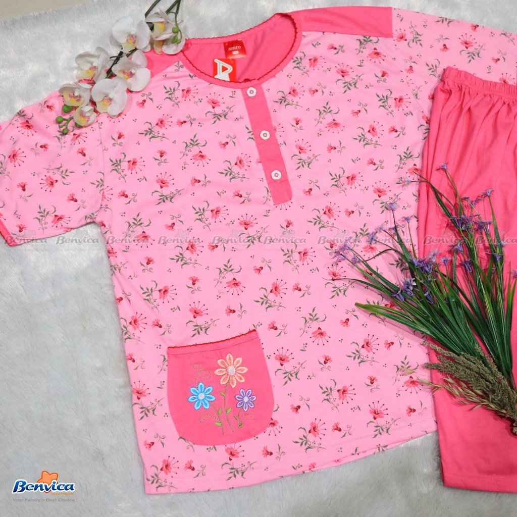 BAJU TIDUR CELANA PENDEK XXL TR AMR - A