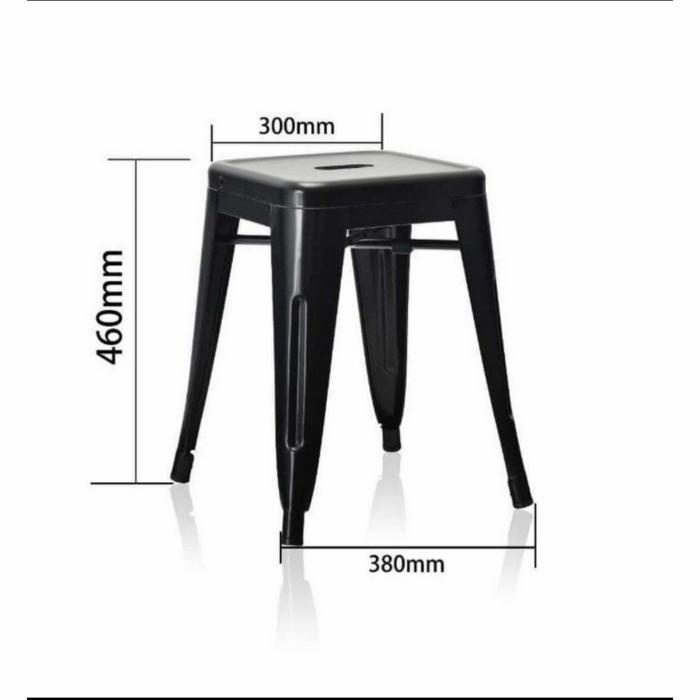 Kursi / bangku besi minimalis / Kursi / bangku cafe besi minimalis