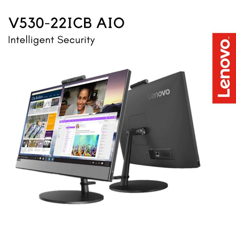 LENOVO – AIO V530-22ICB (i3-9100T/8GB/SSD 256GB/R530 2GB/W10H/21.5inch