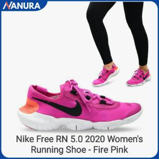 Nike Free Rn 5 0 2020 Women S Running Shoes Sepatu Lari Wanita Cewek Yoga Fitness Original Murah Shopee Indonesia