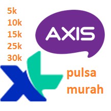 Pulsa XL Axis 5k 10k 15k 25k 30k Murah 5rb 10rb 15rb 25rb 30rb 5ribu 10ribu 15ribu 25ribu 30ribu