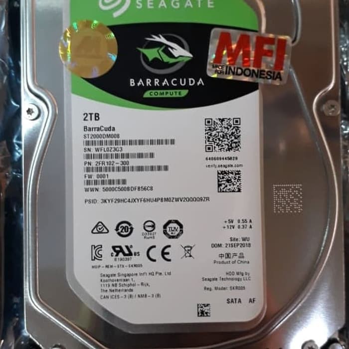 HDD HARDDISK 1TB SEAGATE 1000GB SATA 3.5 PC ORIGINAL