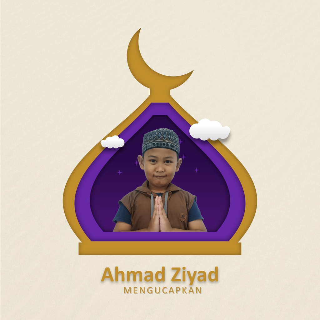 Video Ucapan Puasa dan Lebaran Idul Fitri 2022 1443H Tipe P-8