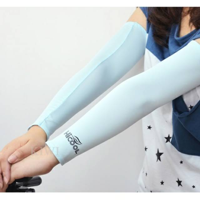 (MAINANKYU) Hi Cool Arm UV Protection Cover / Sarung Pelindung Lengan- Hitam