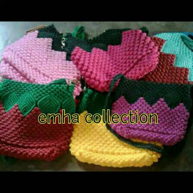💣OPEN PO CEPAT 💣JATENG TAS HANDMADE TALI KUR MOTIF WARNA MERAH TAS SELEMPANG TAS KERJA WANITA top
