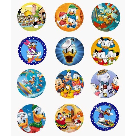 

CUPCAKE TOPPER CUSTOM KARAKTER DONALD DUCK