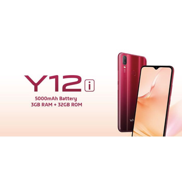 Vivo Y12i Ram 3/32 GB - Garansi Resmi Indonesia