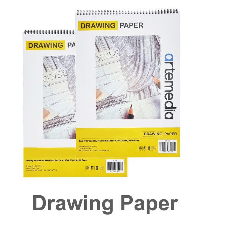 

READY ✅Artemedia Drawing Paper Book A4 - 30 lembar / Buku Gambar / Sketchbook|SQ1