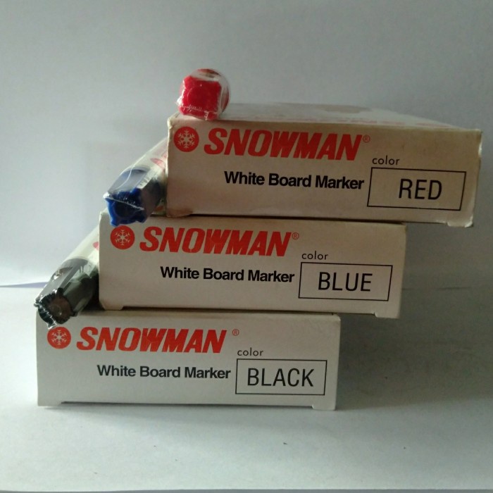 

Mudah Spidol Snowman Whiteboard / Pack Terlaris