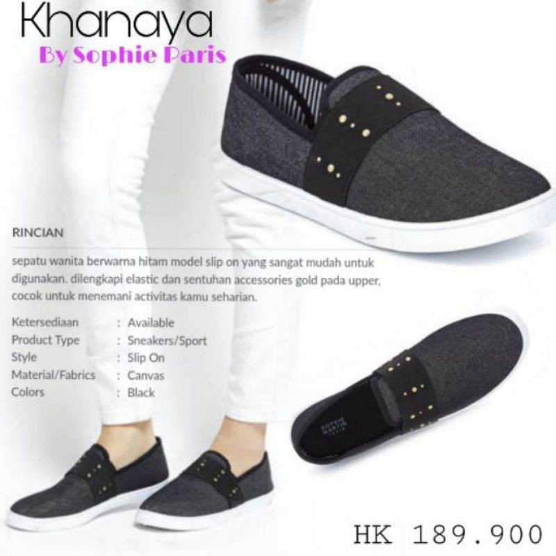 Sepatu khanaya sophieparis size 36,37,38,39