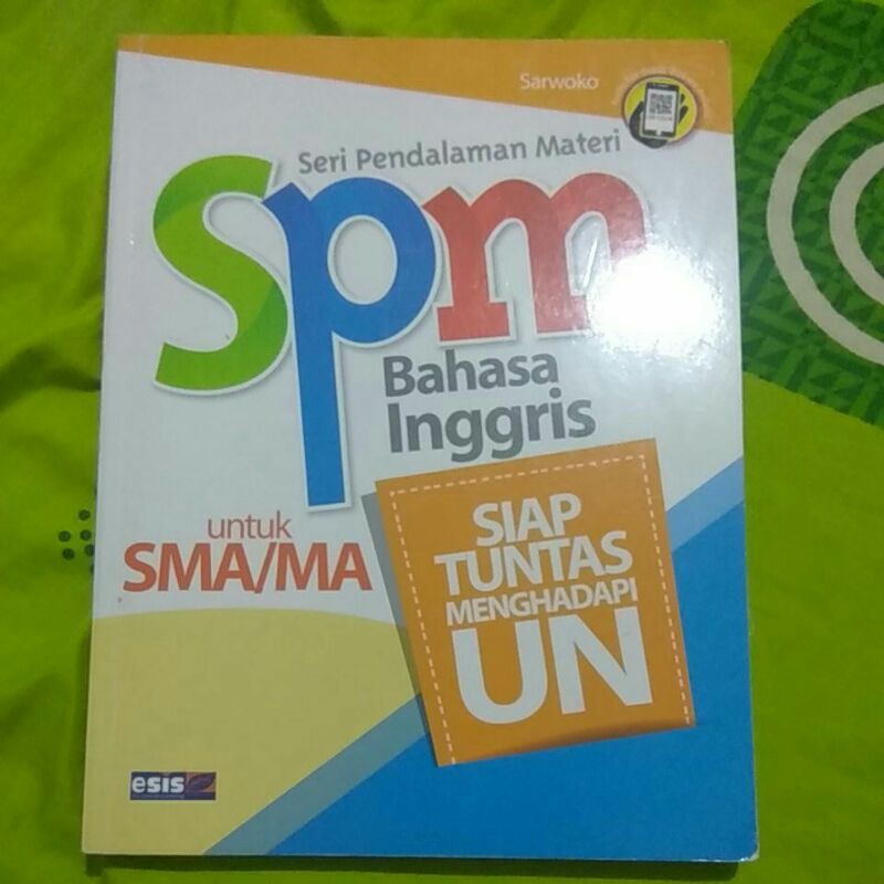 preloved buku spm erlangga seri pendalaman materi un sma/ma esis bahasa inggris indonesia matematika-Bahasa inggris