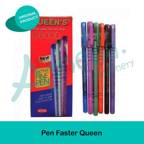 

Pulpen / Pen C6000 Faster Queen - HITAM