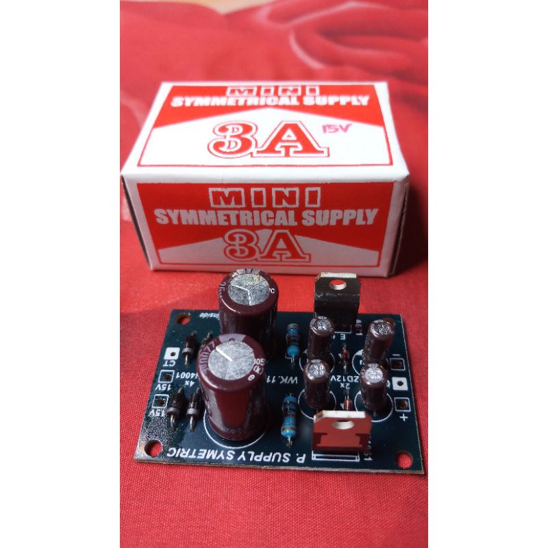 kit syimetrical power supply 15v