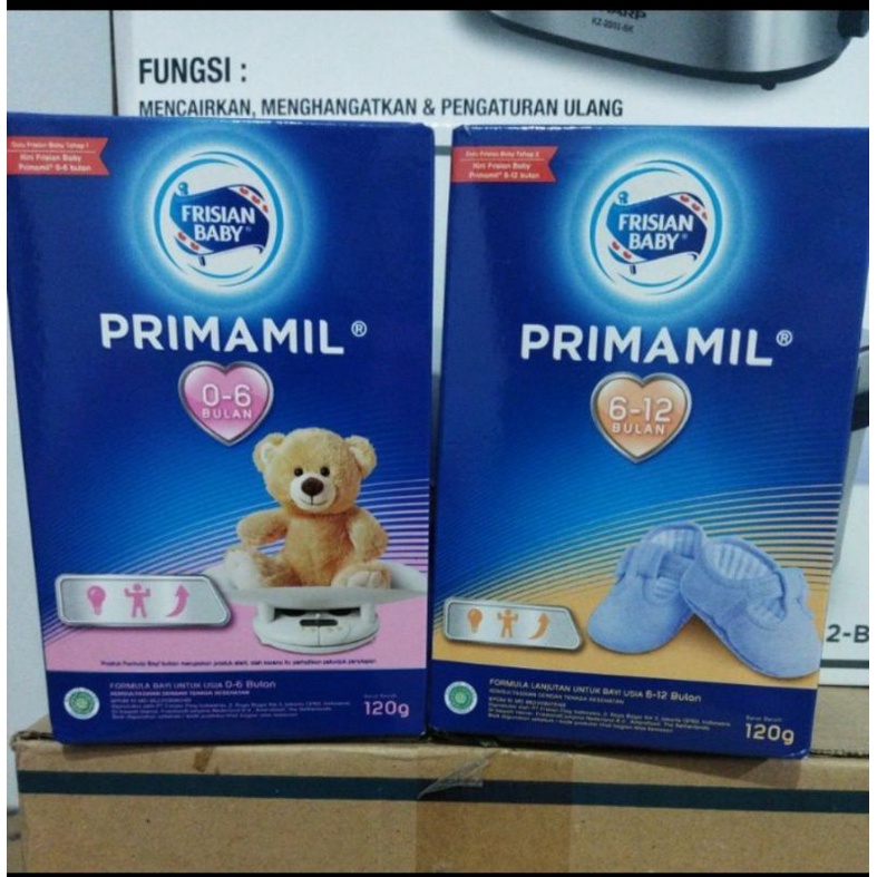 

Primamil Tahap 2 200gr per karton isi 24 Box