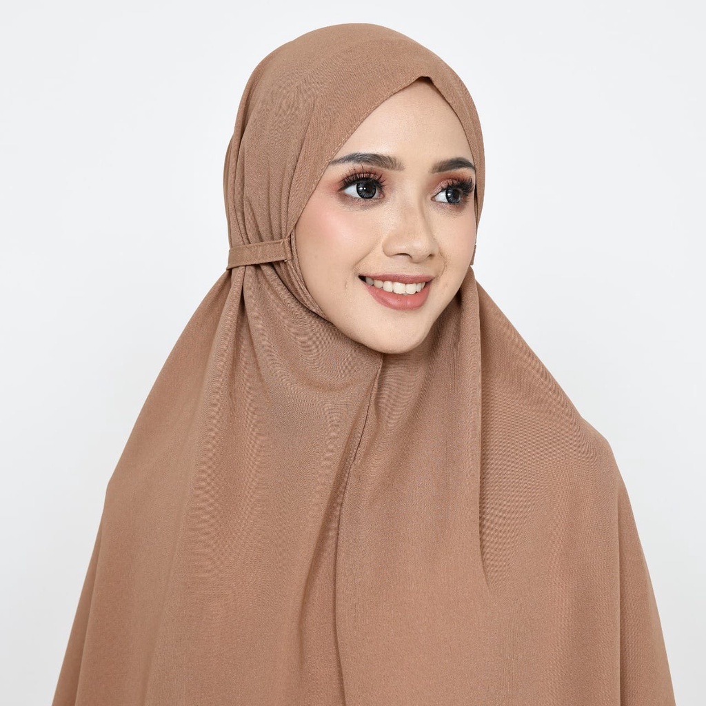 Khimar / Hijab Bergo Woolpeach Jumbo-2