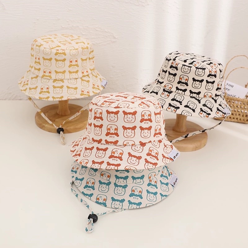 Topi Bucket Anak Import Unisex Nice Girl