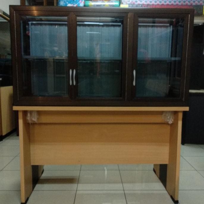 LEMARI GANTUNG ALUMINIUM/RAK GANTUNG 3 PINTU/LEMARI DAPUR 3 PINTU.