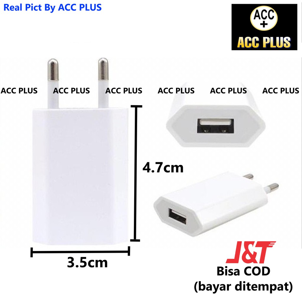 Batok Charger Iphone Warna Warni 1A / Kepala Charger Iphone Universal